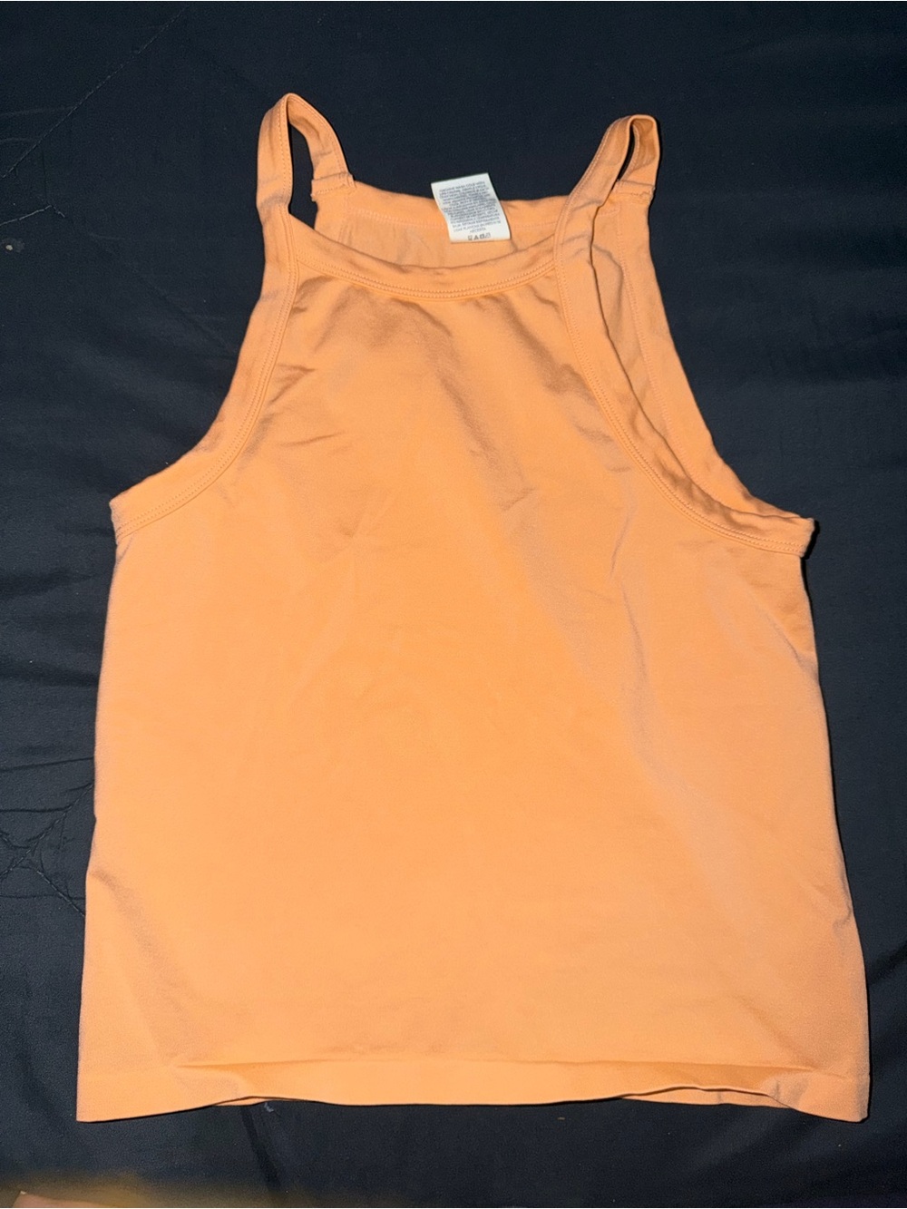 No Boundaries Peach Tank Top Racerback Style